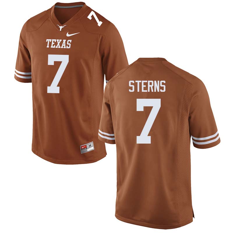 Men #7 Caden Sterns Texas Longhorns College Football Jerseys Sale-Orange